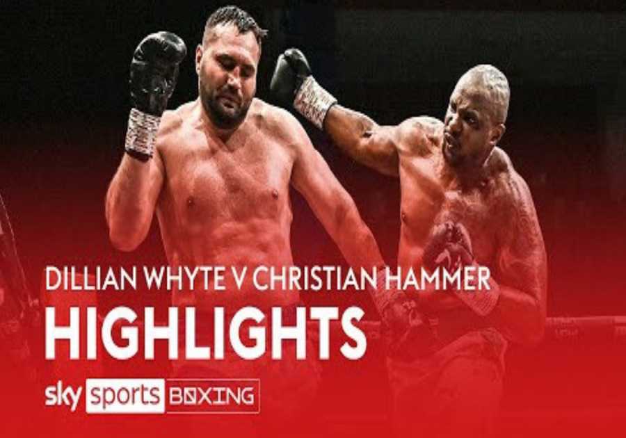Dillian Whyte wins comeback victory over Christian Hammer
